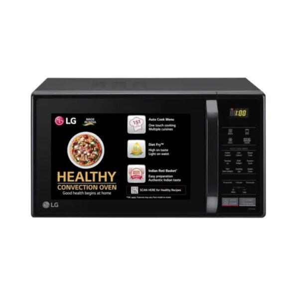 LG MC2146BL 21L Convection Microwave Oven with 151 Autocook Menu (Black)