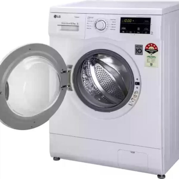 LG 6.5 kg 5 Star with Steam, Inverter Direct Drive, 6 Motion Direct Drive, Touch Panel, 1000 RPM Fully Automatic Front Load Washing Machine - Image 2