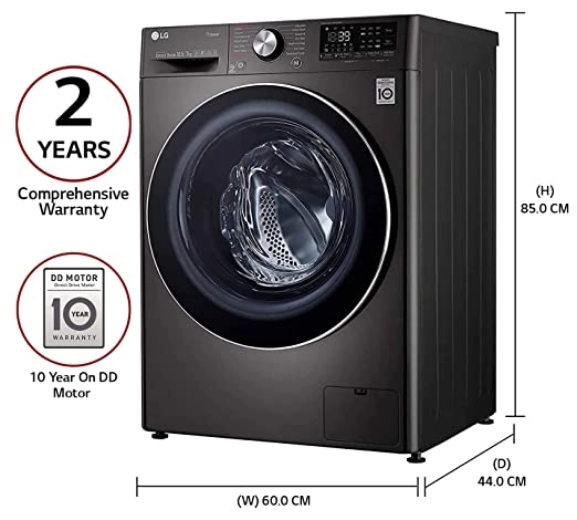 LG 11 kg with Wi-Fi Enabled,AI Direct Drive Technolog Fully Automatic Front Load Washing Machine - Image 3