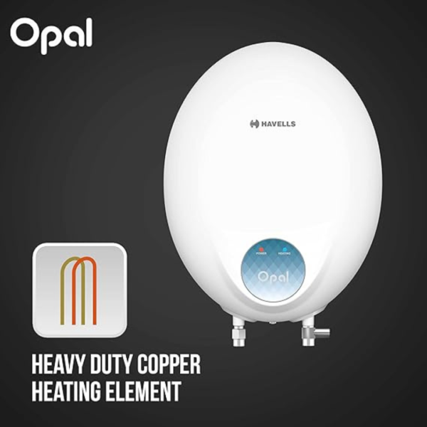 HAVELLS 3 L Instant Water Geyser, OPAL-Vertical - Image 3