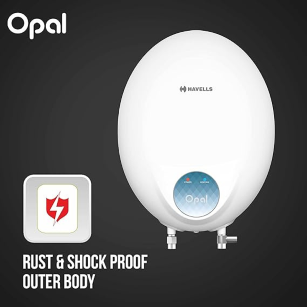 HAVELLS 3 L Instant Water Geyser, OPAL-Vertical - Image 2