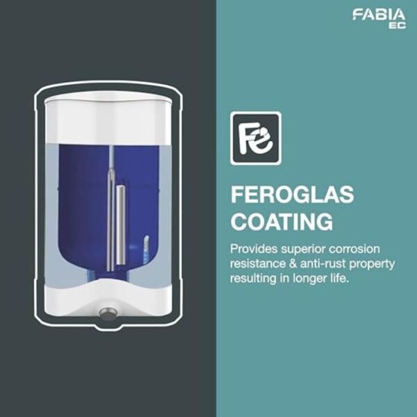 HAVELLS 10 L Storage Water Geyser, Fabia EC-Vertical - Image 2