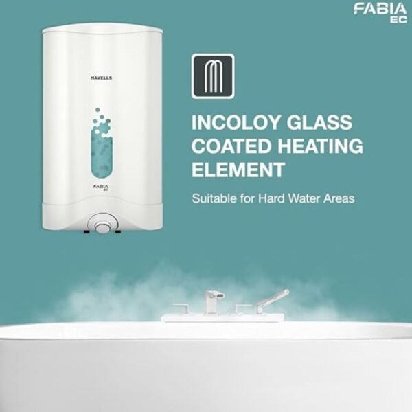 HAVELLS 10 L Storage Water Geyser, Fabia EC-Vertical - Image 3