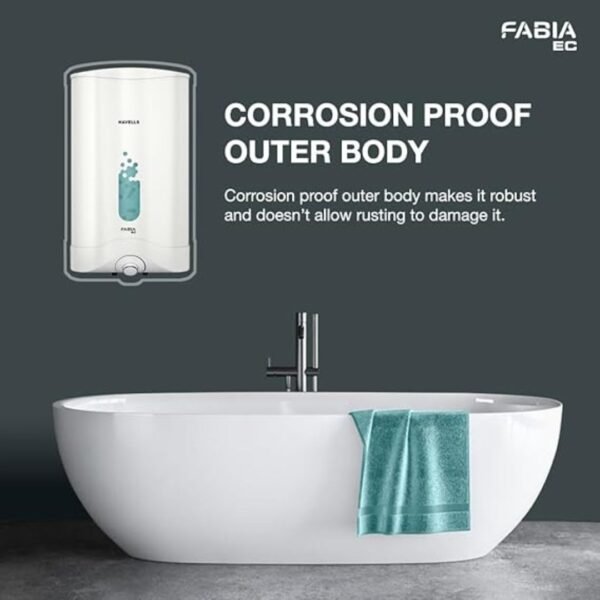 HAVELLS 10 L Storage Water Geyser, Fabia EC-Vertical - Image 6