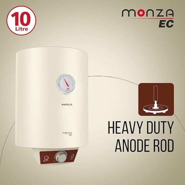 HAVELLS 15 L Storage Water Geyser, Monza EC-Vertical - Image 5
