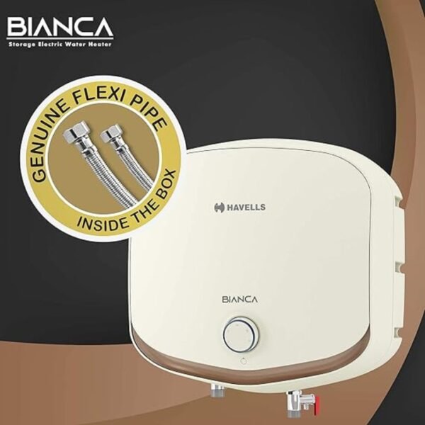 HAVELLS 25 L Storage Water Geyser, Bianca-Vertical - Image 4