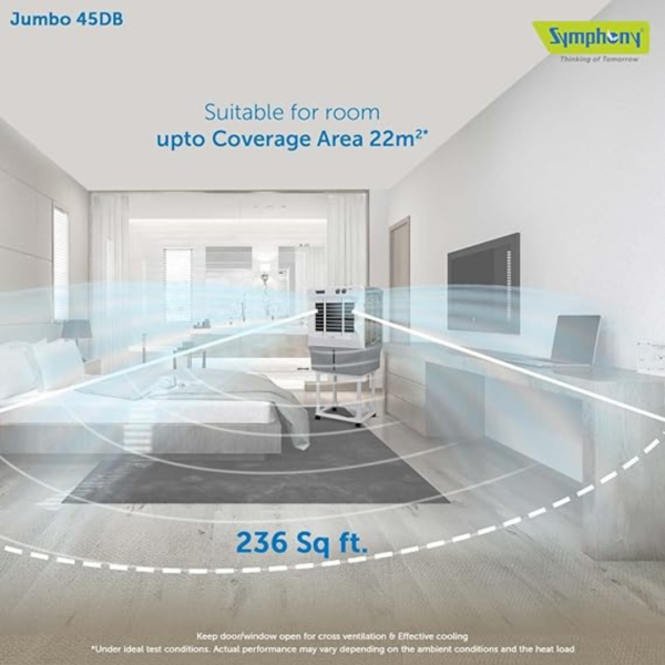 Symphony 41 L Desert Air Cooler  (Jumbo 45DB) - Image 3