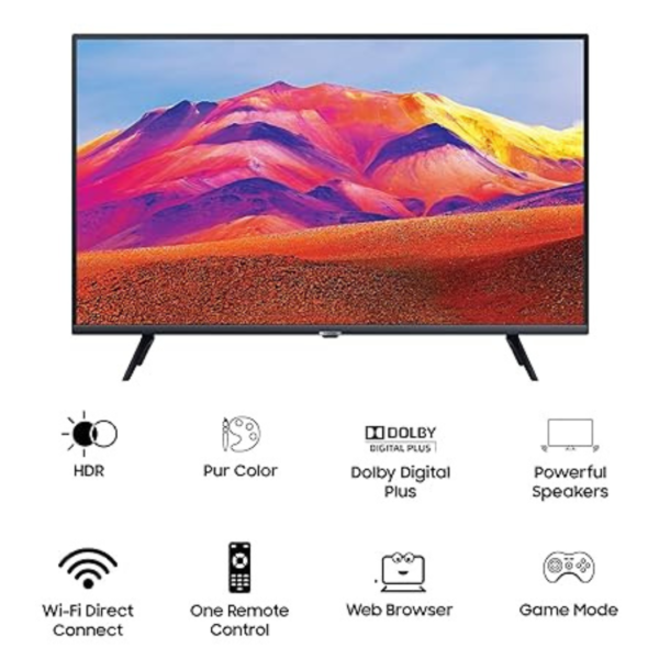 Samsung 108 cm (43 inches) Full HD Smart LED TV UA43T5450AKXXL - Image 4