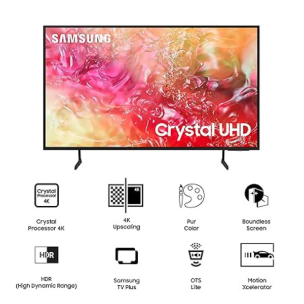 Samsung 125 cm (50 inches) 4K Ultra HD Smart LED TV UA50DU7660KLXL - Image 2