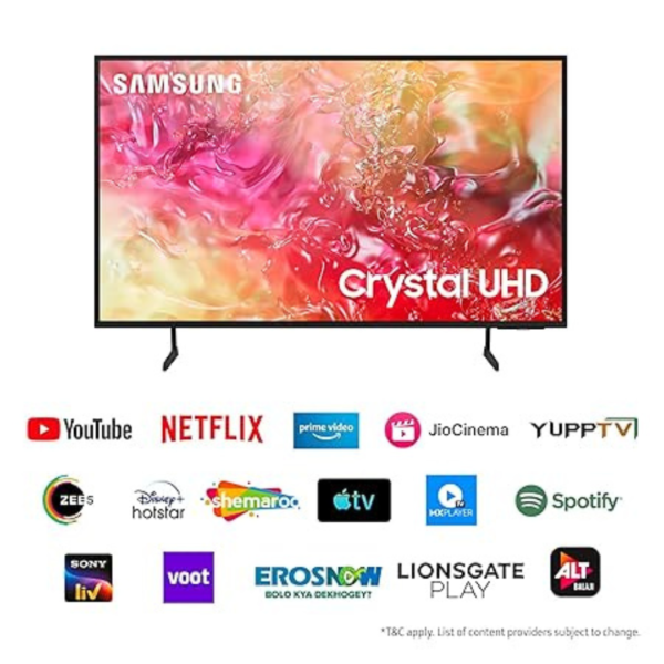 Samsung 125 cm (50 inches) 4K Ultra HD Smart LED TV UA50DU7660KLXL - Image 3