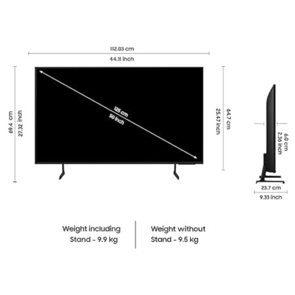 Samsung 125 cm (50 inches) 4K Ultra HD Smart LED TV UA50DU7660KLXL - Image 5