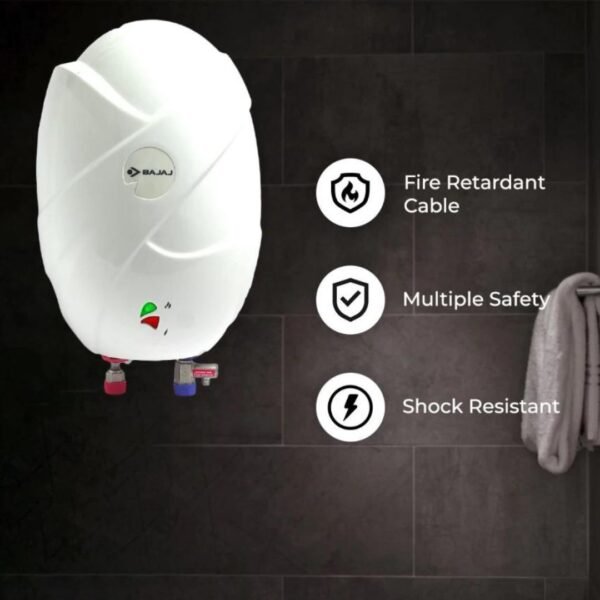 BAJAJ 3 L Instant Water Geyser| Ivora| Vertical - Image 2