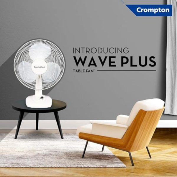 Crompton Wave Plus Table Fan - Image 2