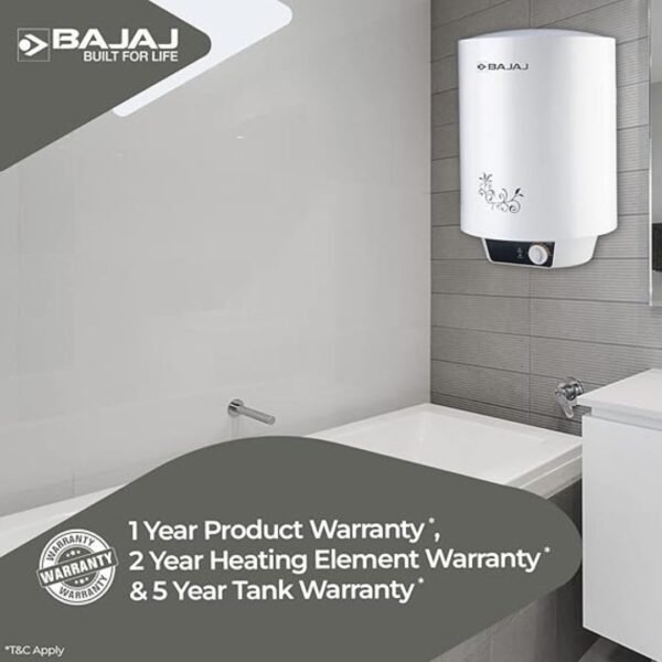 BAJAJ 25 L Storage Water Geyser| Popular Plus| Vertical - Image 4