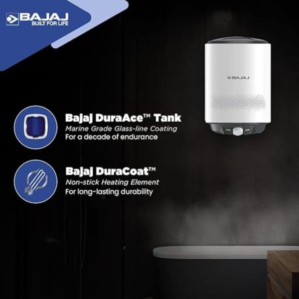 BAJAJ 25 L Storage Water Geyser| Shield Series Popular Plus| Vertical - Image 3