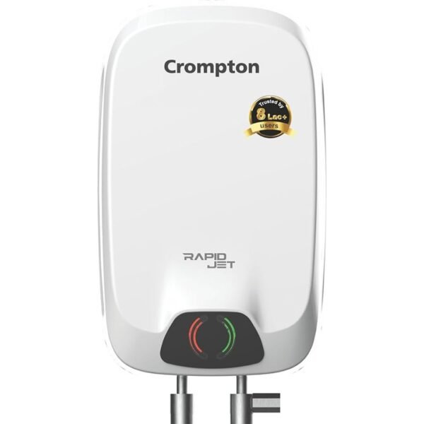 Crompton 3 L Instant Water Geyser | Rapid Jet| Horizontal - Image 3
