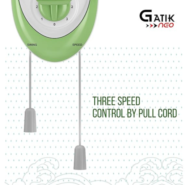 HAVELLS Gatik Neo 400 mm 3 Blade Wall Fan  ( - Image 2