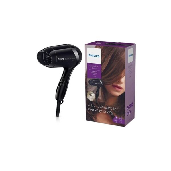 PHILIPS BHD 001 Hair Dryer (1200 W, Black) - Image 2