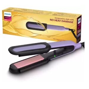 PHILIPS NourishCare No heat damage with Vitamin E & Morrocan Argan Oil Serum Strips BHS503/40 Hair Straightener