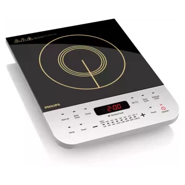PHILIPS 2100 W Induction Cooktop Push Button