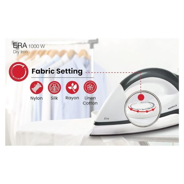 HAVELLS Era 1000 W Dry Iron - Image 2