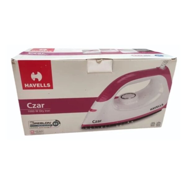 HAVELLS CZAR DRY IRON 1000 WATT 1000 W Dry Iron - Image 2