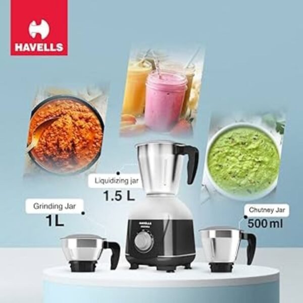 HAVELLS GHFMGCIK050 500 W Mixer Grinder - Image 2