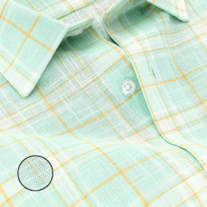Premium White Yellow Cotton Shirt